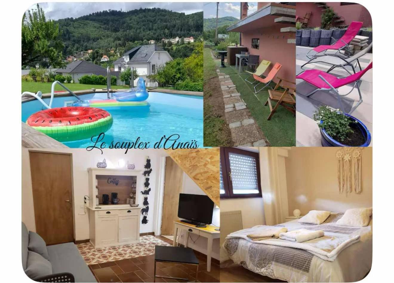Le Souplex D'Anais Bed & Breakfast Schirmeck Dış mekan fotoğraf